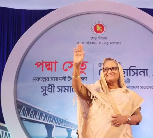 Sheikh Hasina resigns amid mass protest 
